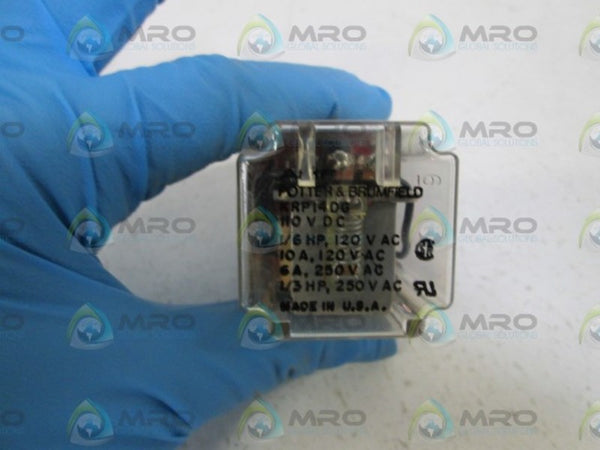POTTER & BRUMFIELD KRP14DG-110 RELAY 110VDC NSMP
