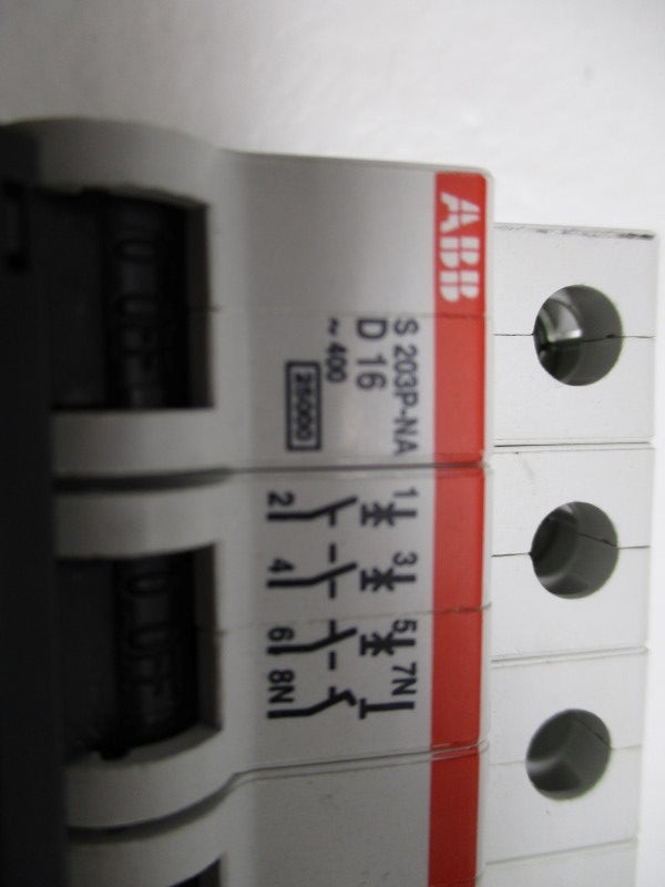 ABB S203P-NA CIRCUIT BREAKER 16A  NSNP