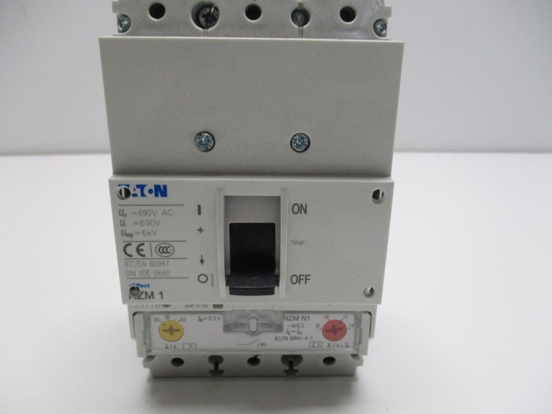EATON NZMN1-M63 CIRCUIT BREAKER 63A  NSNP