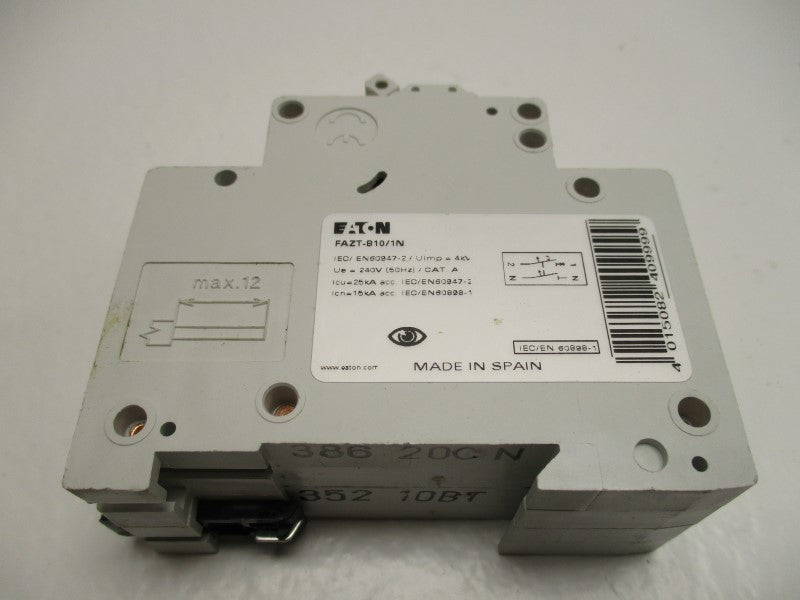 EATON FAZT-B10/1N CIRCUIT BREAKER 10A  NSNP