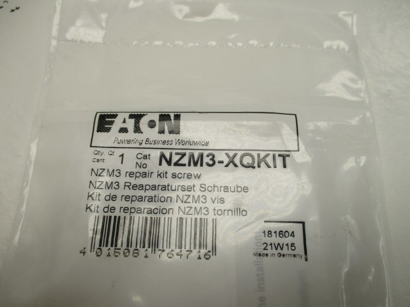 EATON NZM3-XQKIT REPAIR KIT SCREW  NSMP