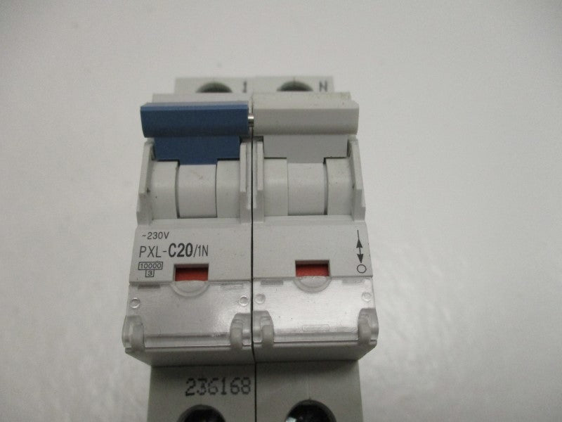 KLOCKNER MOELLER PXL-C20/1N CIRCUIT BREAKER 20A  NSNP
