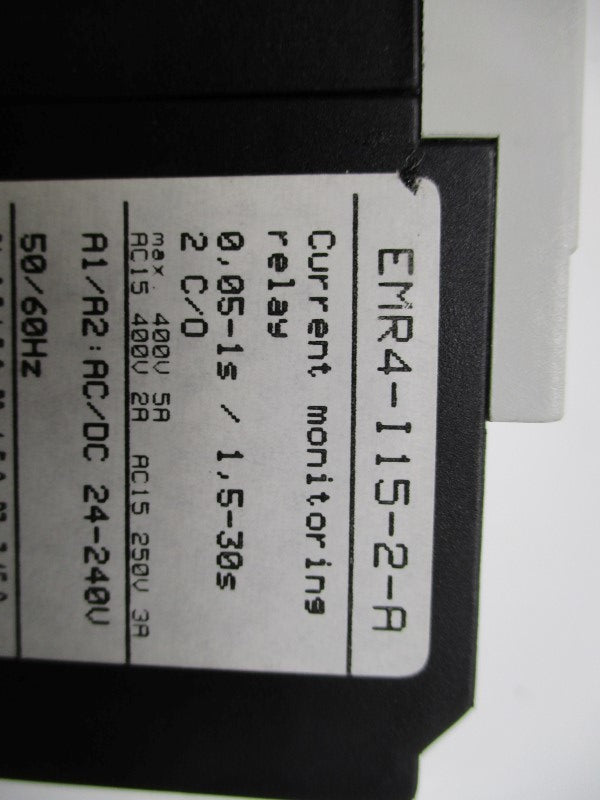 KLOCKNER MOELLER EMR4-I15-2-A CURRENT MONITORING RELAY  NSNP