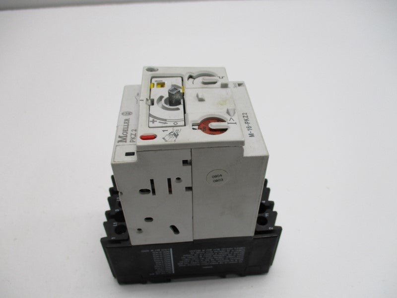 KLOCKNER MOELLER M-16-PKZ2 MOTOR TRIP BLOCK (AS PICTURED)  NSNP