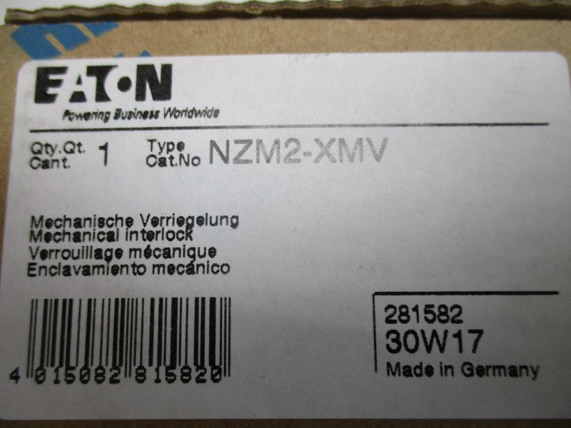 EATON NZM2-XMV MECHANICAL INTERLOCK  NSMP