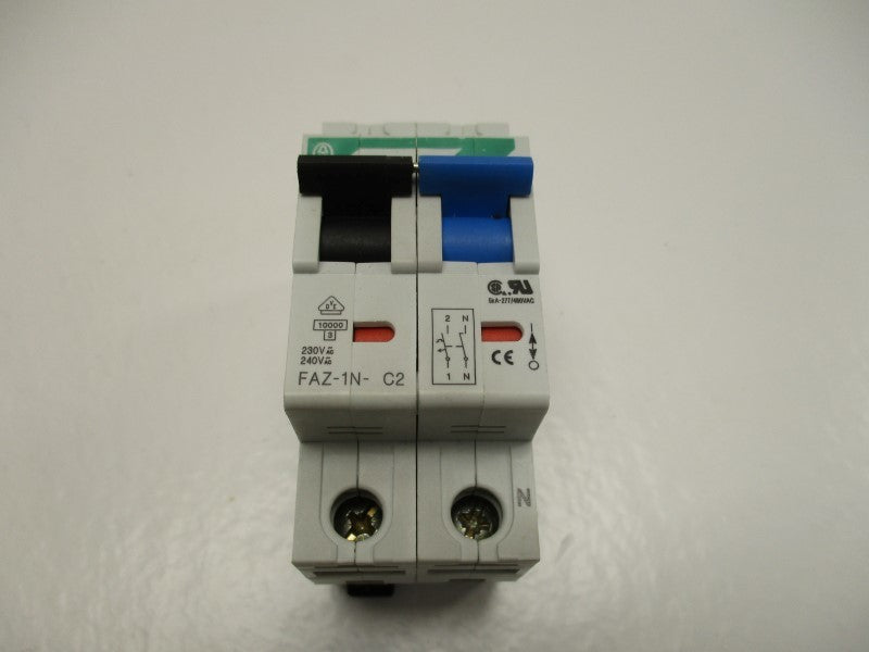KLOCKNER MOELLER FAZ-1N-C2 CIRCUIT BREAKER 1A  UNMP