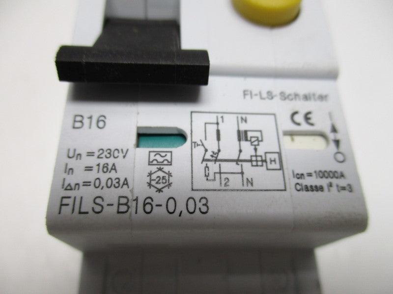 KLOCKNER MOELLER FILS-B16-0,03 CIRCUIT BREAKER 16A  UNMP