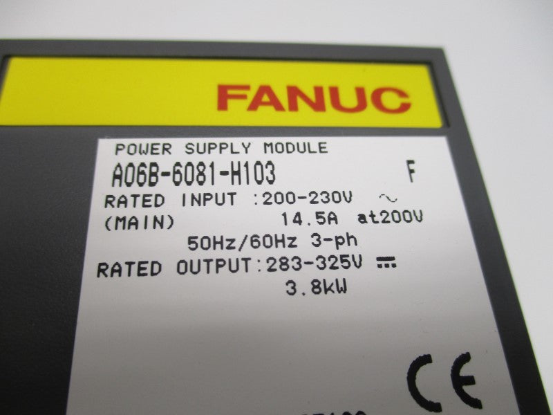 FANUC A06B-6081-H103 POWER SUPPLY MODULE  NSMP