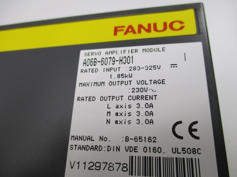 FANUC A06B-6079-H301 SERVO AMPLIFIER MODULE  NSMP