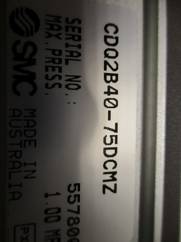 SMC CDQ2B40-75DCMZ COMPACT CYLINDER  NSNP