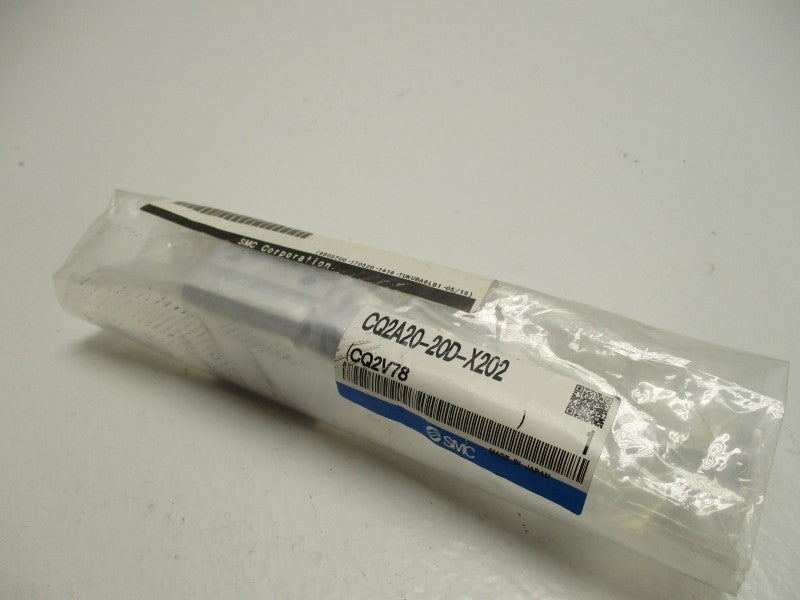 SMC CQ2A20-20D-X202 COMPACT CYLINDER  NSMP
