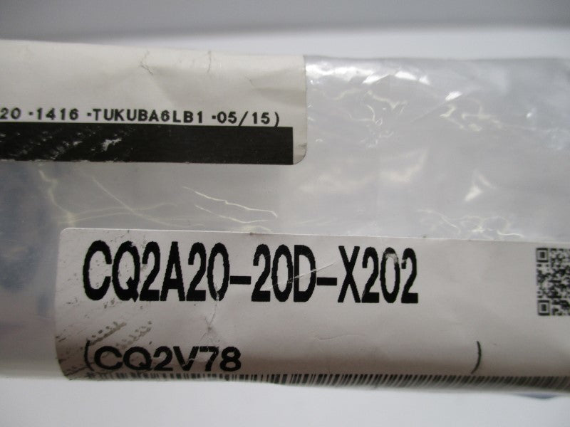 SMC CQ2A20-20D-X202 COMPACT CYLINDER  NSMP