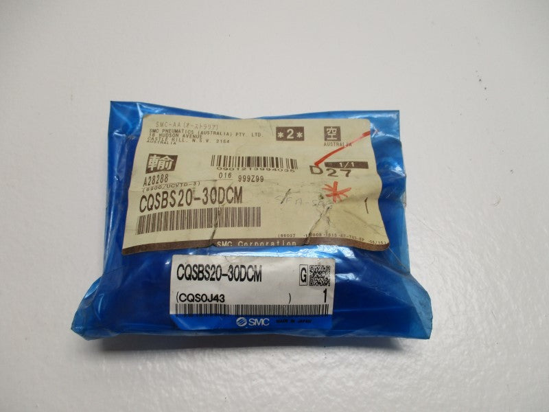 SMC CQSBS20-30DCM COMPACT CYLINDER  NSMP