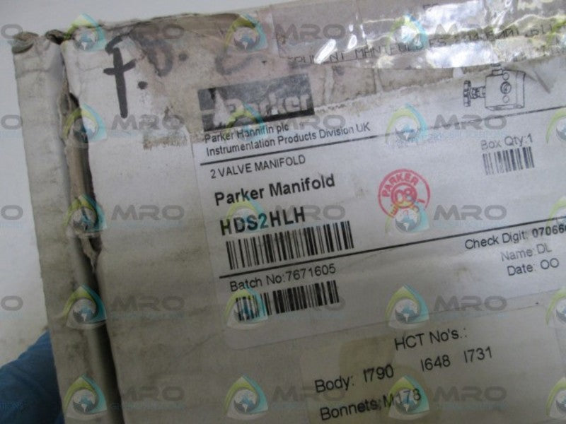 PARKER VALVE HDS2HLH NSMP