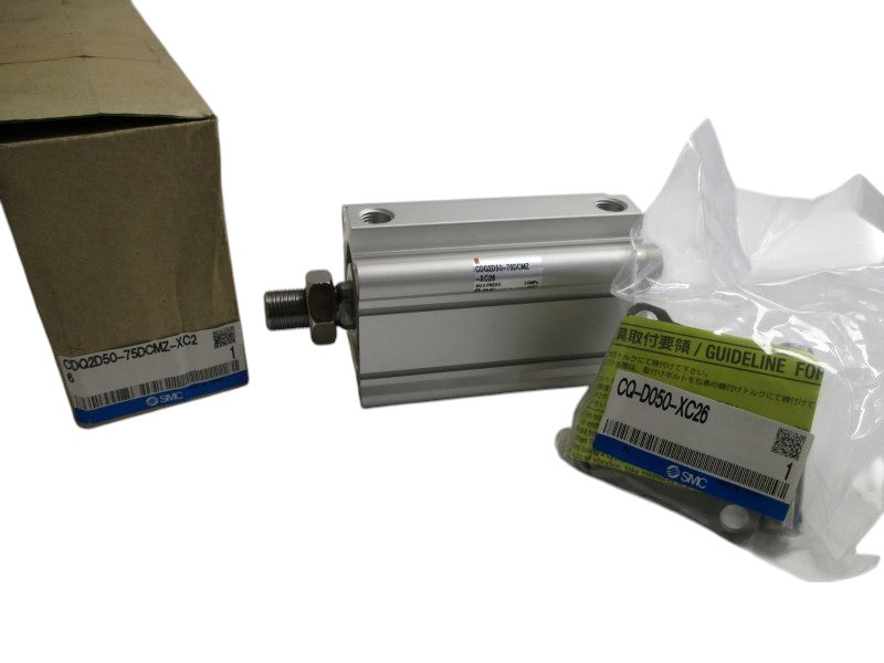 SMC CDQ2D50-75DCMZ-XC26 COMPACT CYLINDER  NSMP