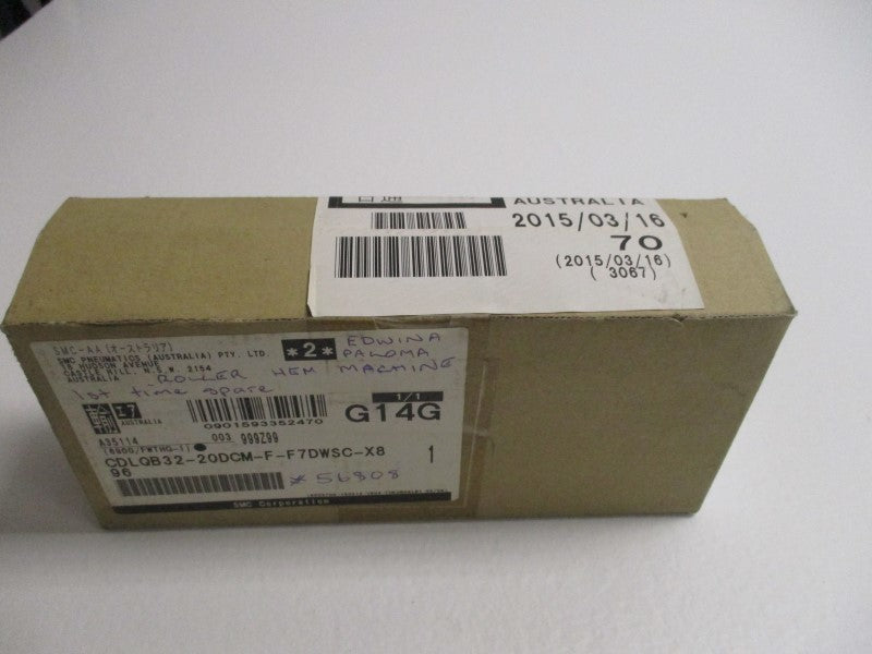 SMC CDLQB32-20DCM-F-F7-DWSC-X896 CYLINDER  NSFS
