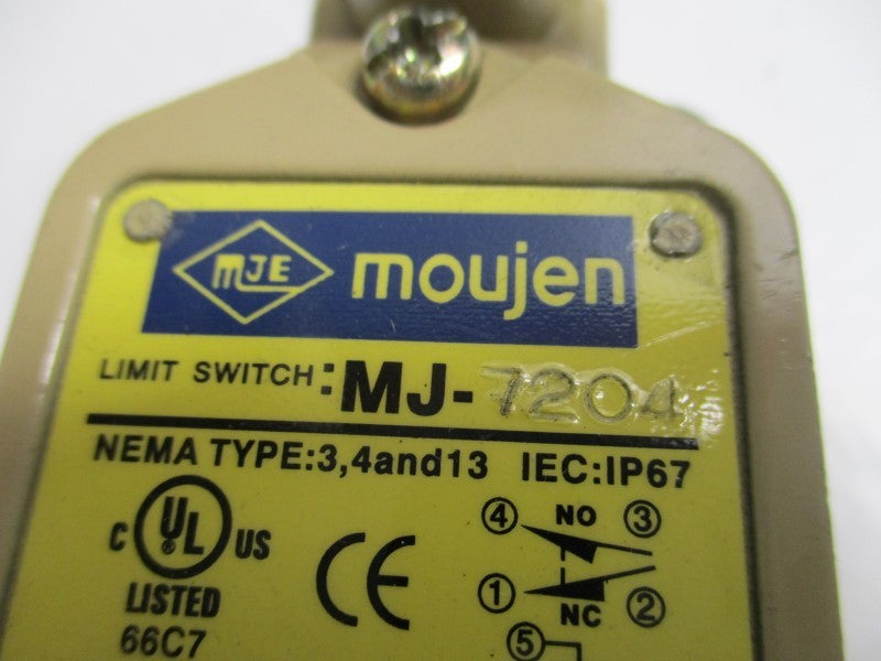 MOUJEN MJ-7204 LIMIT SWITCH  UNMP