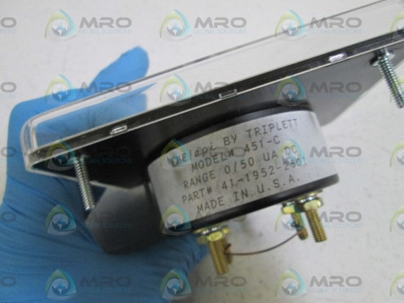 TRIPLETT PANEL METER 451-C NSNP
