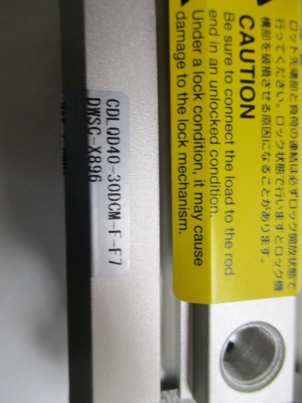 SMC CDLQD40-30DCM-F-F7-DWSC-X896 COMPACT CYLINDER  NSMP