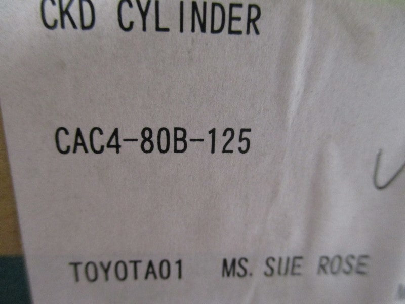 CKD CAC4-80B-125 CLAMP CYLINDER  NSMP