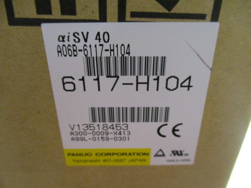 FANUC A06B-6117-H104 SERVO AMPLIFIER  NSMP