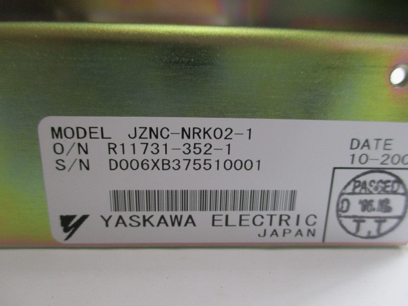 YASKAWA JZNC-NRK02-1 RACK  NSMP