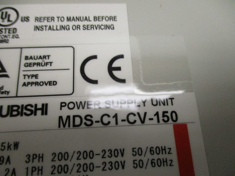 MITSUBISHI MDS-C1-CV-150 POWER SUPPLY UNIT  NSMP