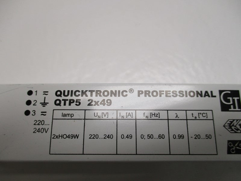 OSRAM QTP52x49  NSNP