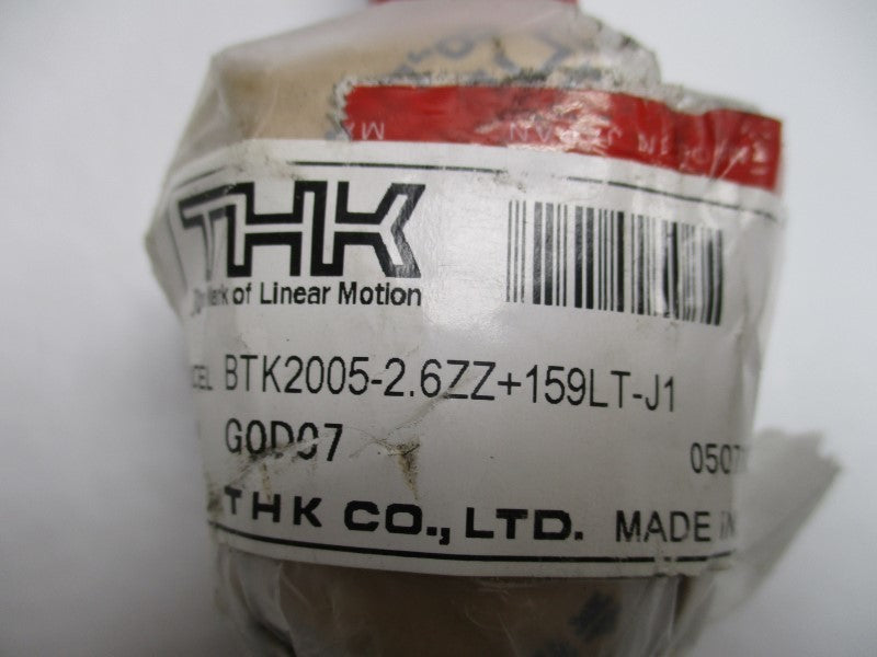 THK BTK2005-2.6ZZ+159LT-J1 BALL SCREW  NSMP