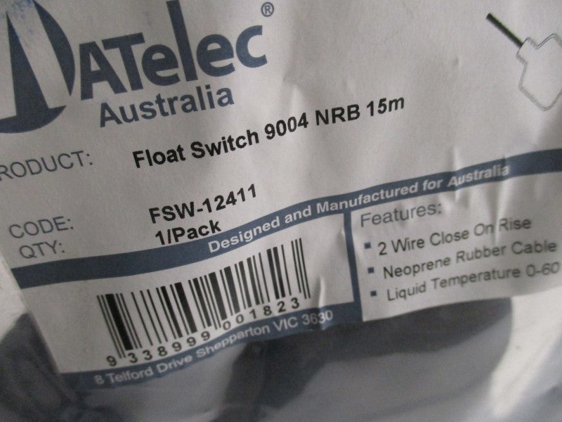 ATELEC FSW-12411 FLOAT SWITCH  NSMP