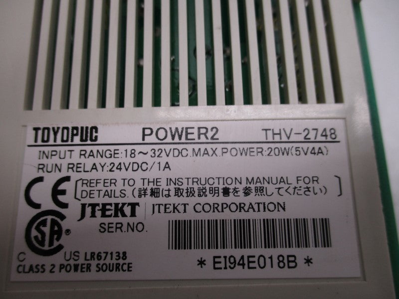TOYOPUC POWER2 POWER UNIT  NSNP