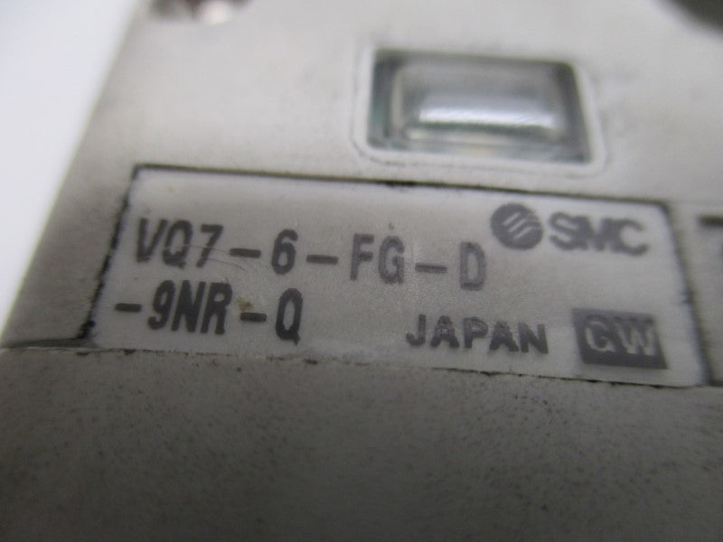 SMC VQ7-6-FG-D-9NR-Q PNEUMATIC SOLENOID VALVE  UNMP