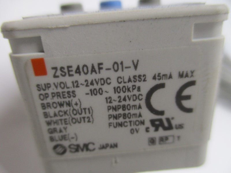 SMC ZSE40AF-01-V PRESSURE SWITCH  NSNP