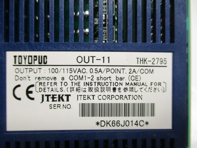 TOYOPUC OUT-11 OUTPUT MODULE  NSNP