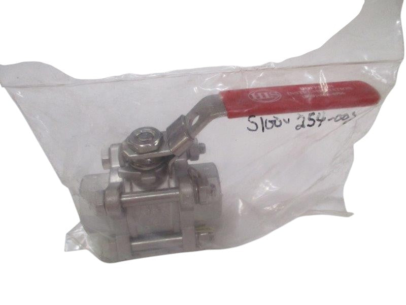 HOFFMAN INSTRUMENTATION CF8M 1000WOG 3/4" NSNP