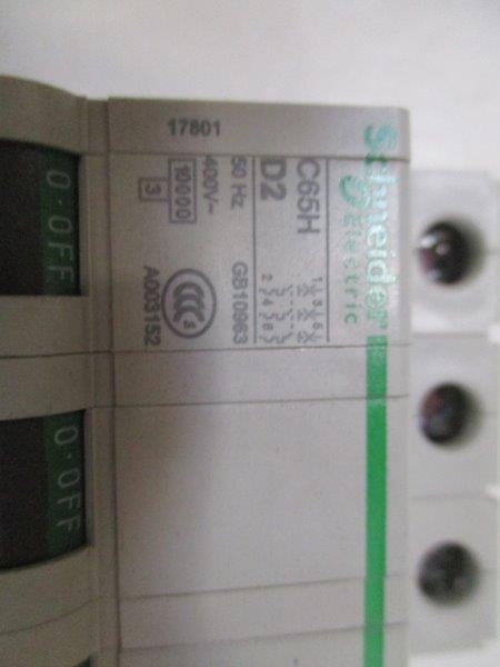 SCHNEIDER C65H-D2 CIRCUIT BREAKER 2A 3P 400V  NSNP