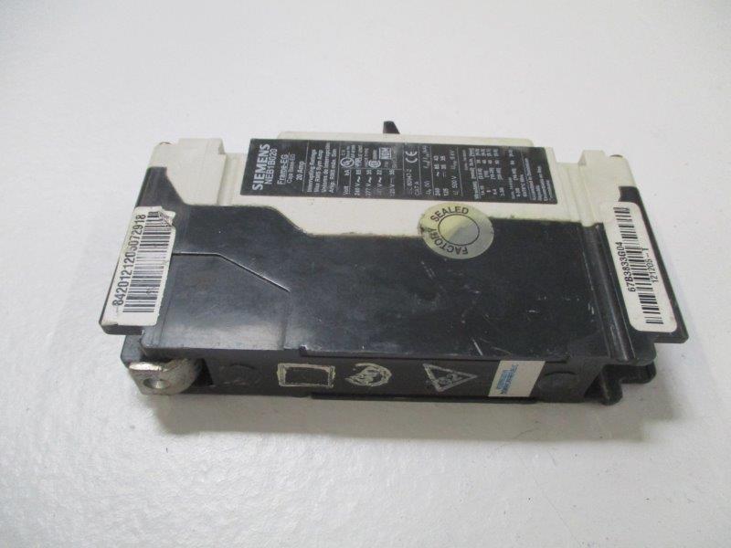 SIEMENS NEB1B020 CIRCUIT BREAKER 20A 347VAC  NSNP