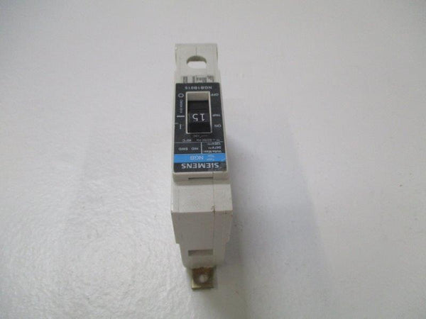 SIEMENS NGB1B015 CIRCUIT BREAKER 15A 347V  UNMP