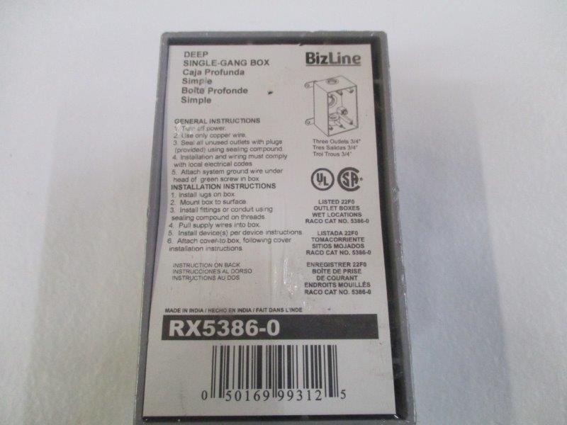 BIZLINE RX5386-0  NSMP