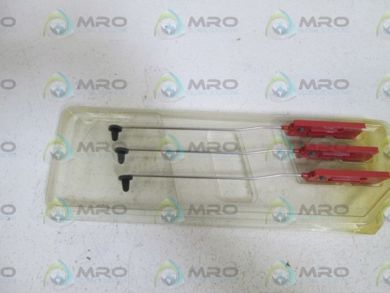 LOT OF 3 GRAPHIC CONTROLS RED MKR 10561893 ORIGINAL PACKAGE
