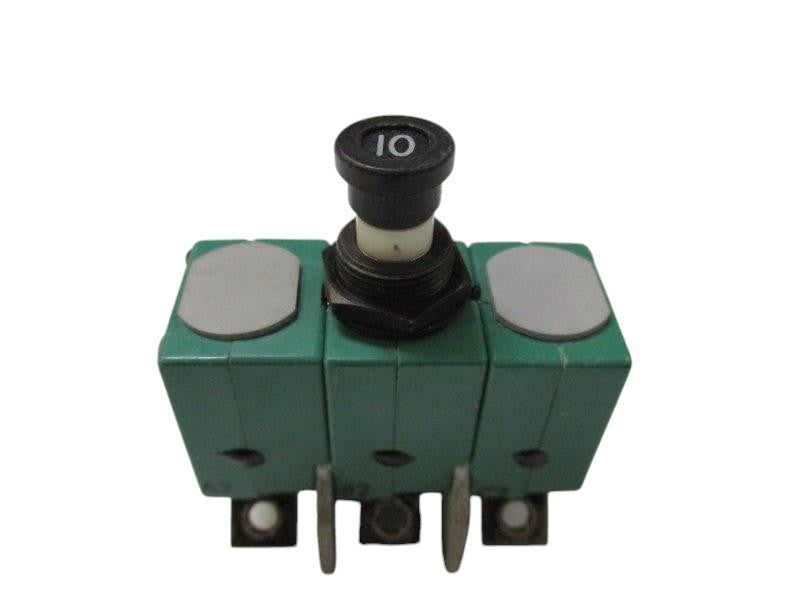 KLIXON 6TC6-10 CIRCUIT BREAKER 10A  UNMP