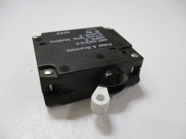 POTTER & BRUMFIELD W67-X2Q12-2 CIRCUIT BREAKER 2A 277VAC (AS PICTURED)  UNMP