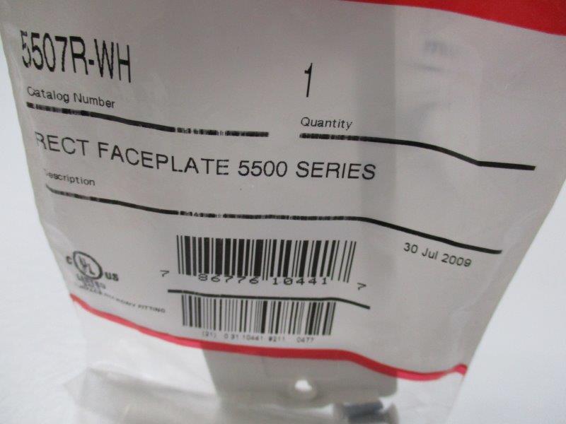 WIREMOLD 5507R-WH  NSMP