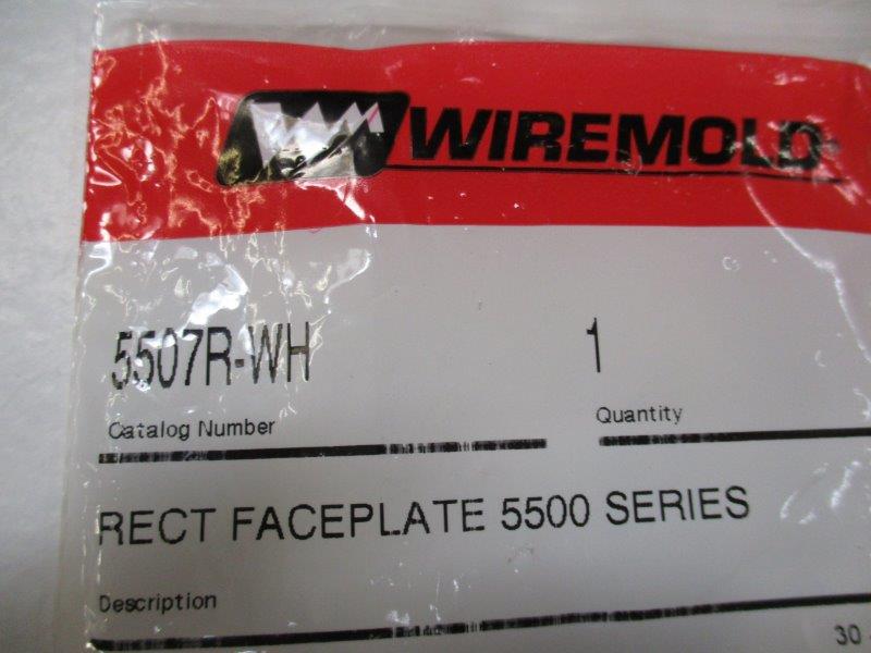 WIREMOLD 5507R-WH  NSMP