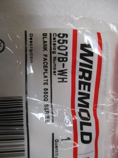 WIREMOLD 5507B-WH  NSMP