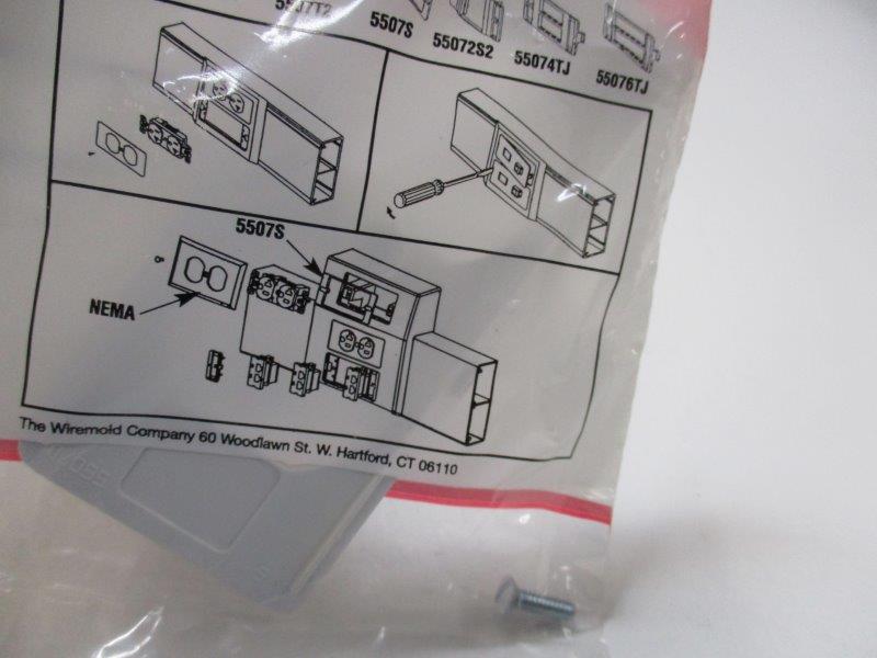 WIREMOLD 5507D-WH  NSMP