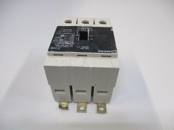 SIEMENS HGB3B070 CIRCUIT BREAKER 70A 347V  UNMP