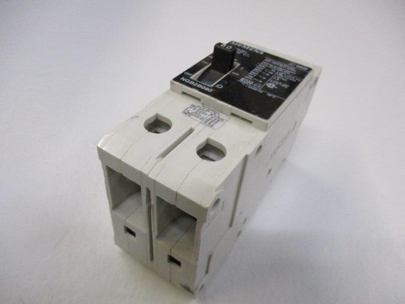 SIEMENS NGB2B080 CIRCUIT BREAKER 80A 347V (AS PICTURED)  UNMP