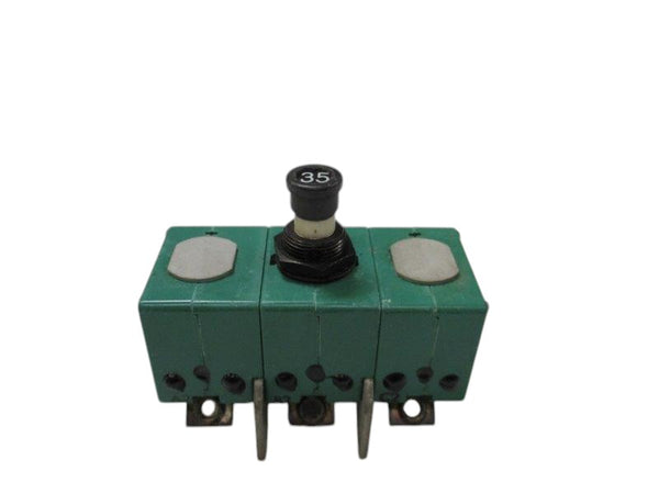 KLIXON 9TC6-35 CIRCUIT BREAKER 35A   UNMP