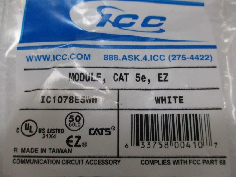 ICC IC1078E5WH  NSMP